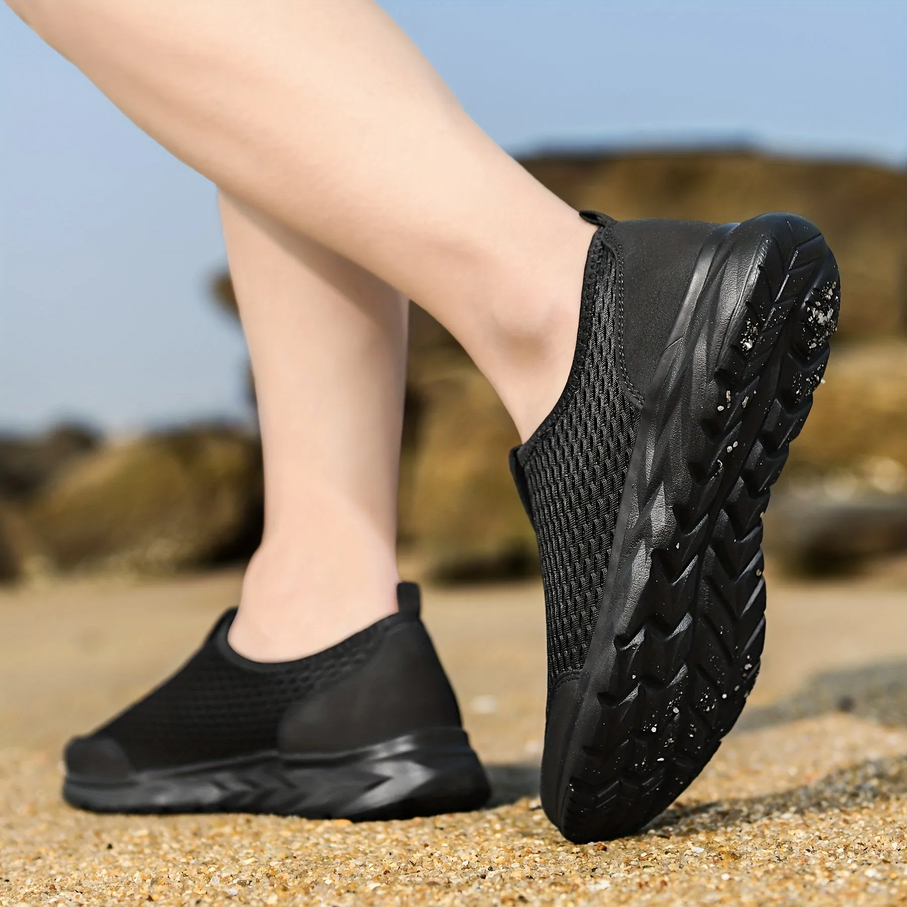 Men's Lightweight Walking Shoes |  Slip-On Sneakers For Traveling