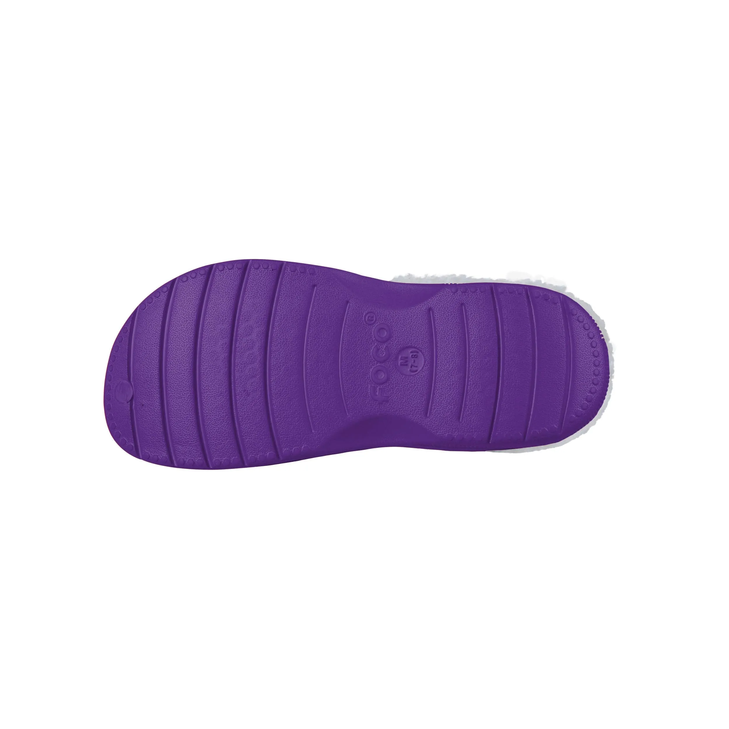 Minnesota Vikings NFL Womens Sherpa Lined Logo Love Clog