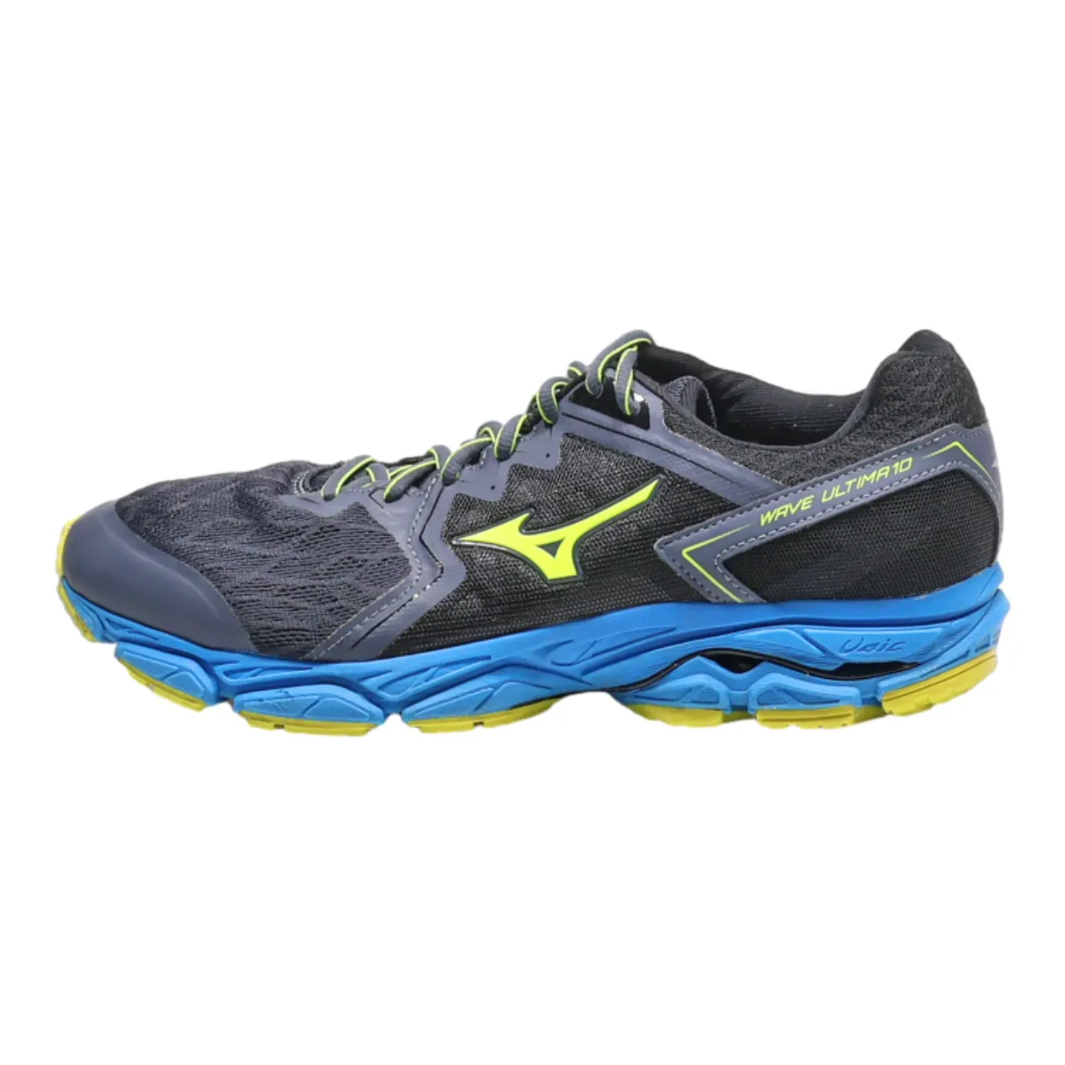MIZUNO Sneaker Trainers Black Canvas Mens UK 8.5