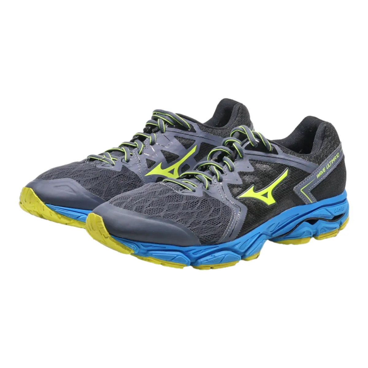MIZUNO Sneaker Trainers Black Canvas Mens UK 8.5