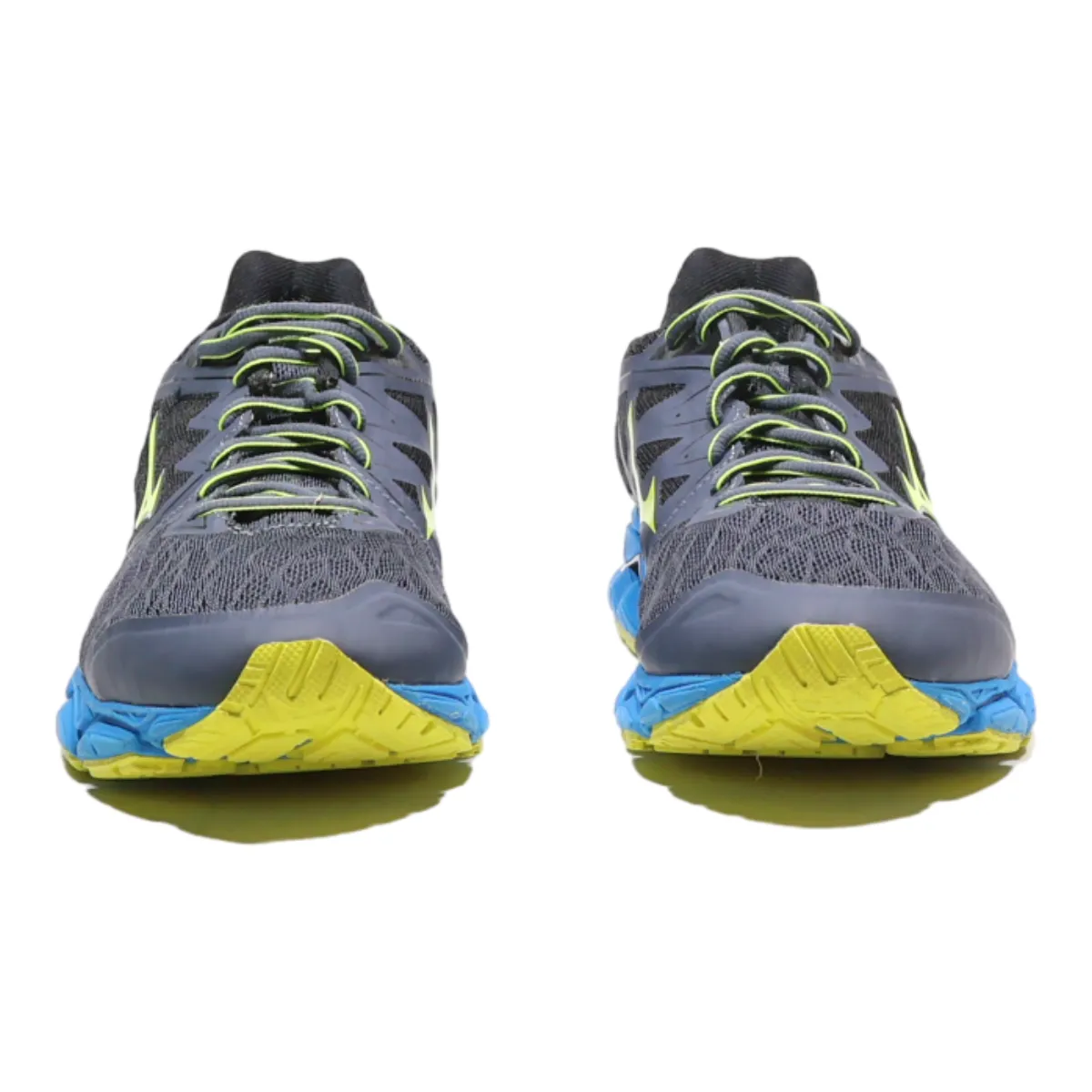 MIZUNO Sneaker Trainers Black Canvas Mens UK 8.5