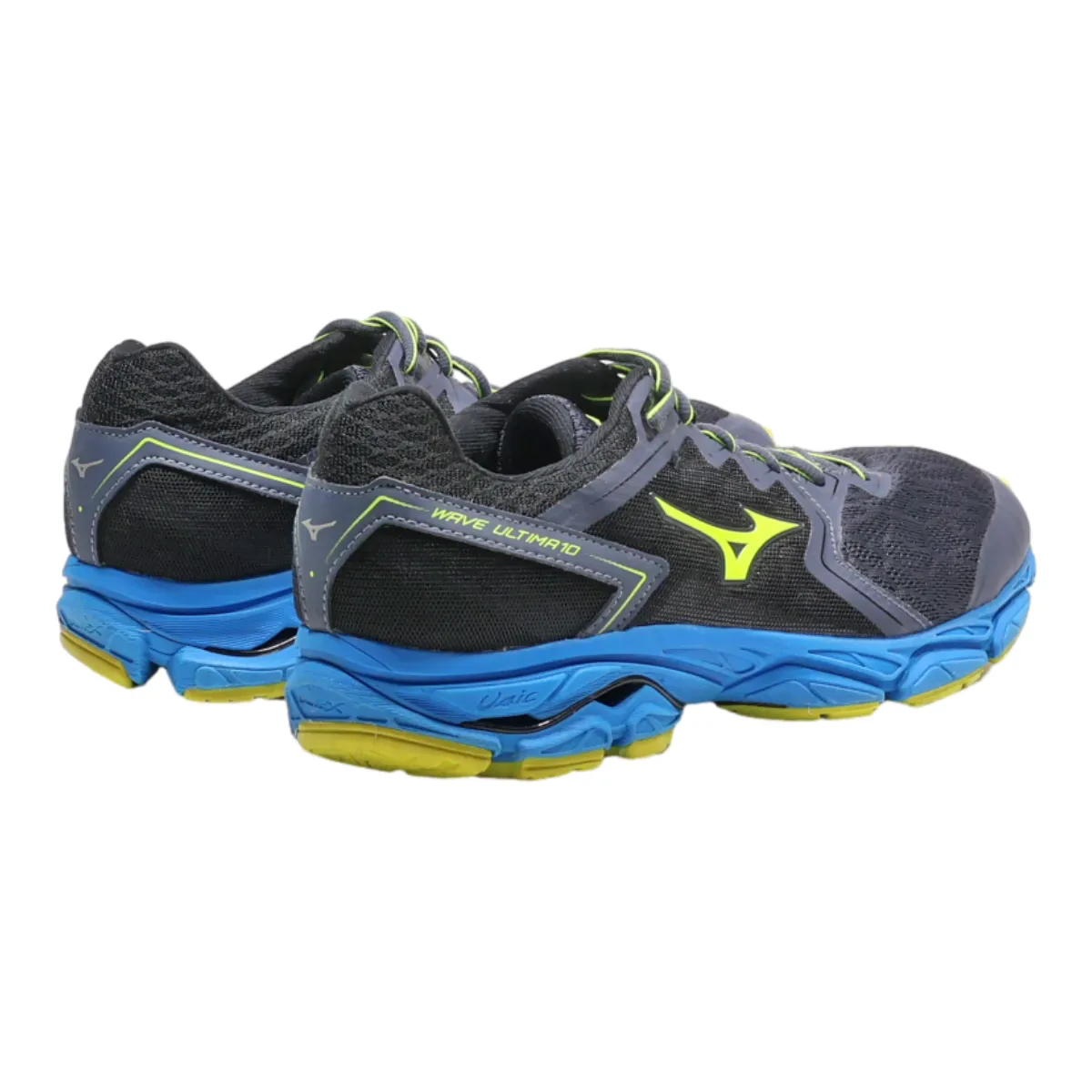 MIZUNO Sneaker Trainers Black Canvas Mens UK 8.5