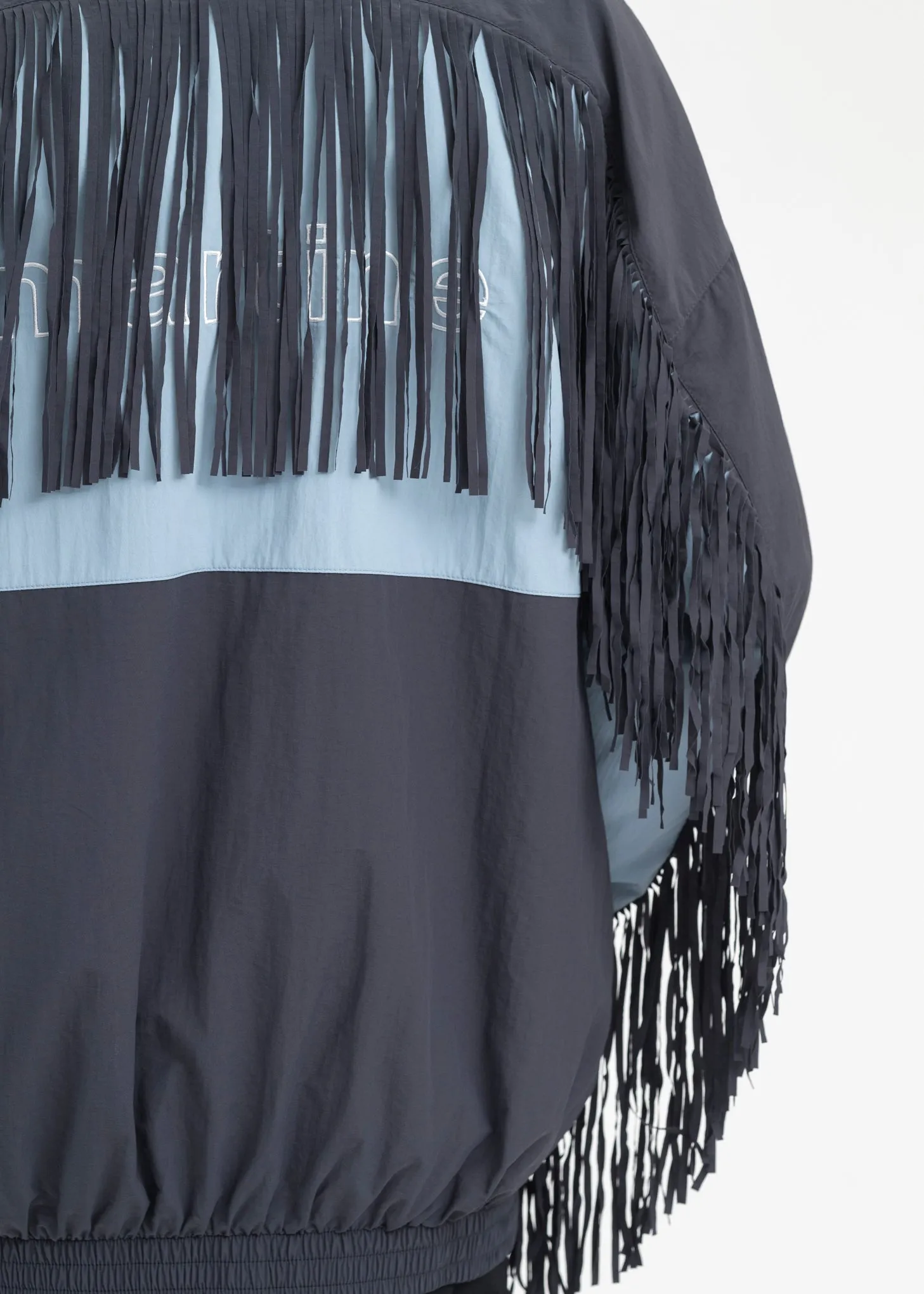 NAVY / BLUE FRINGE TRACK JACKET