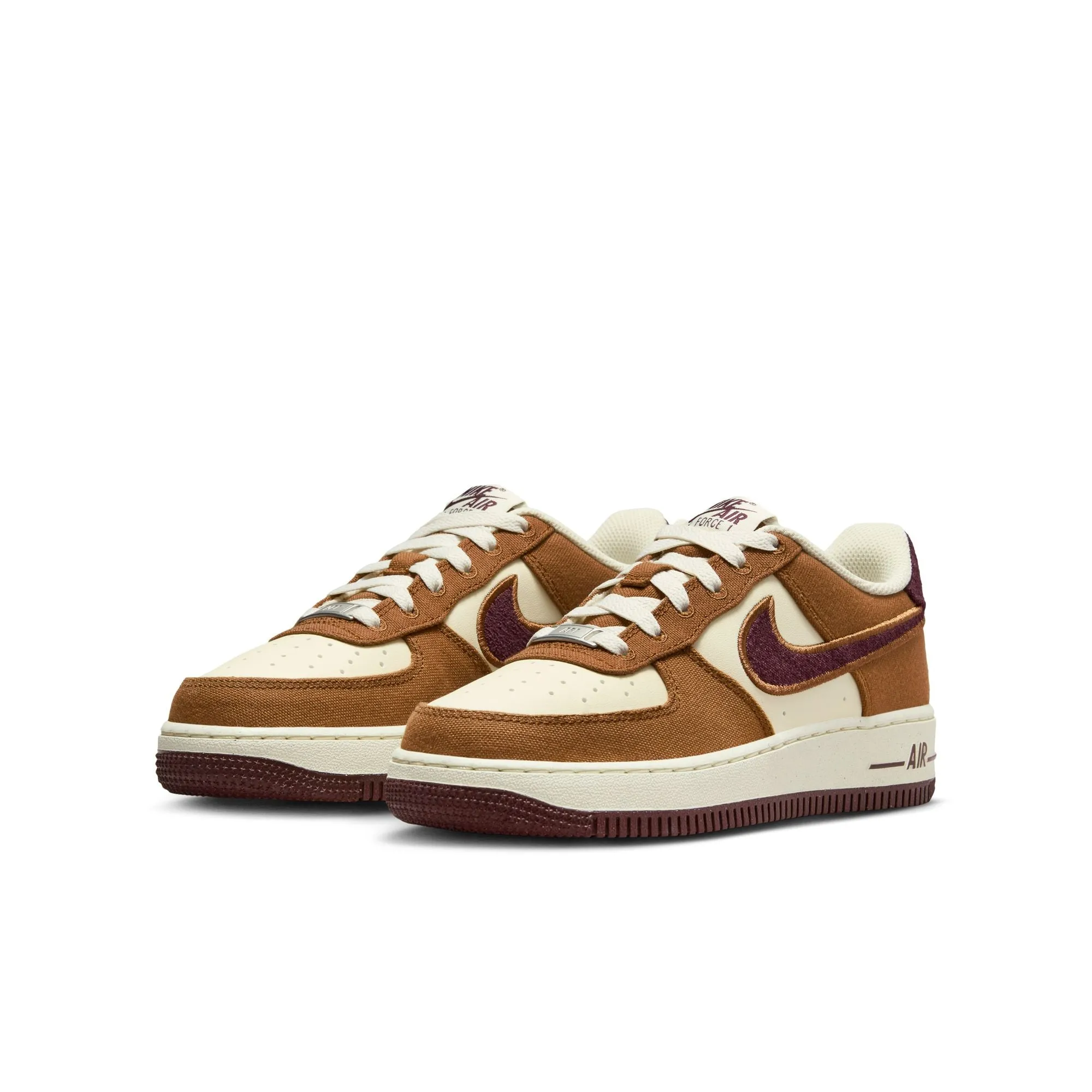 Nike Air Force 1 LV8 (GS) 'Light British Tan/Coconut Milk'