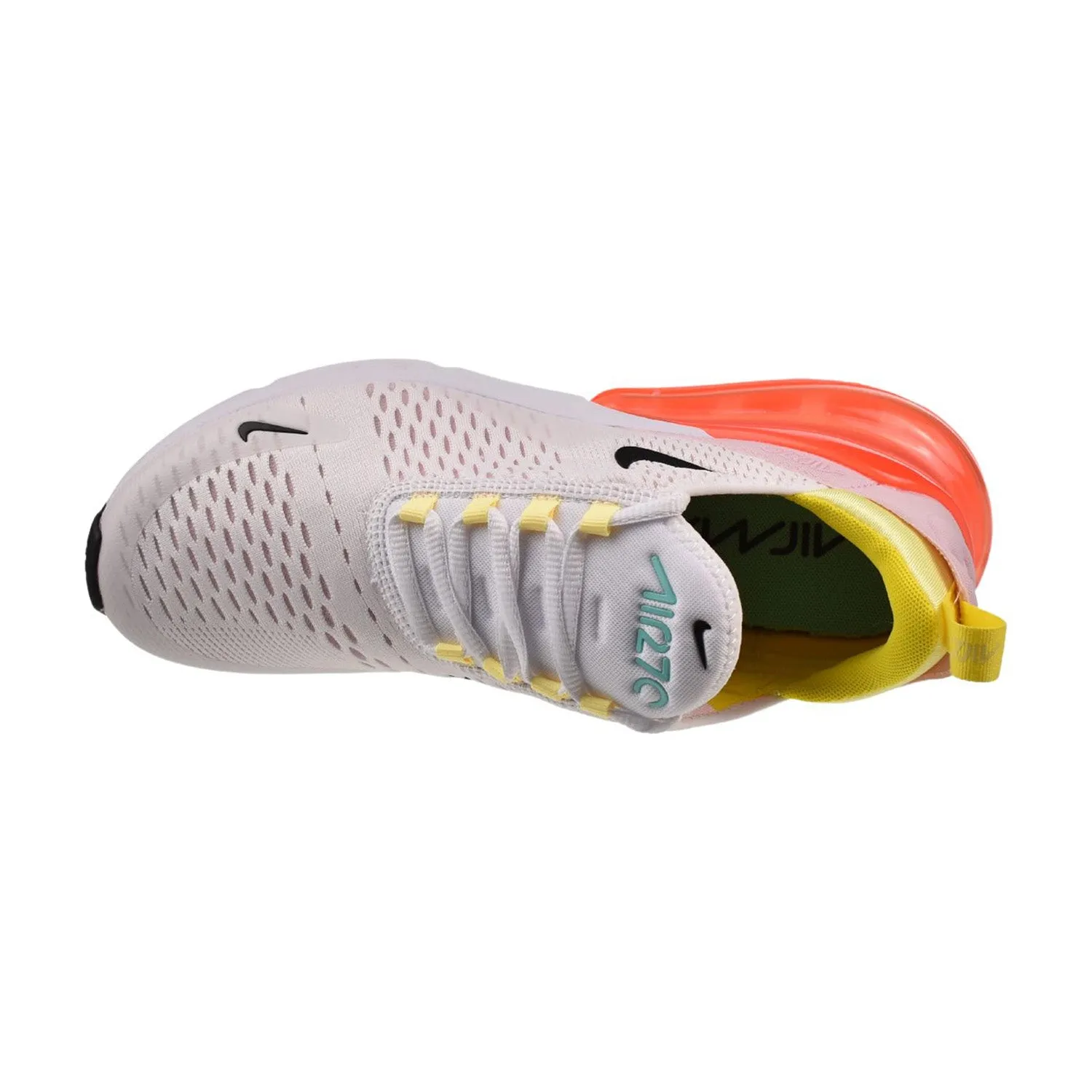 Nike Air Max 270 Women's Shoes White-Black-Bright Crimson