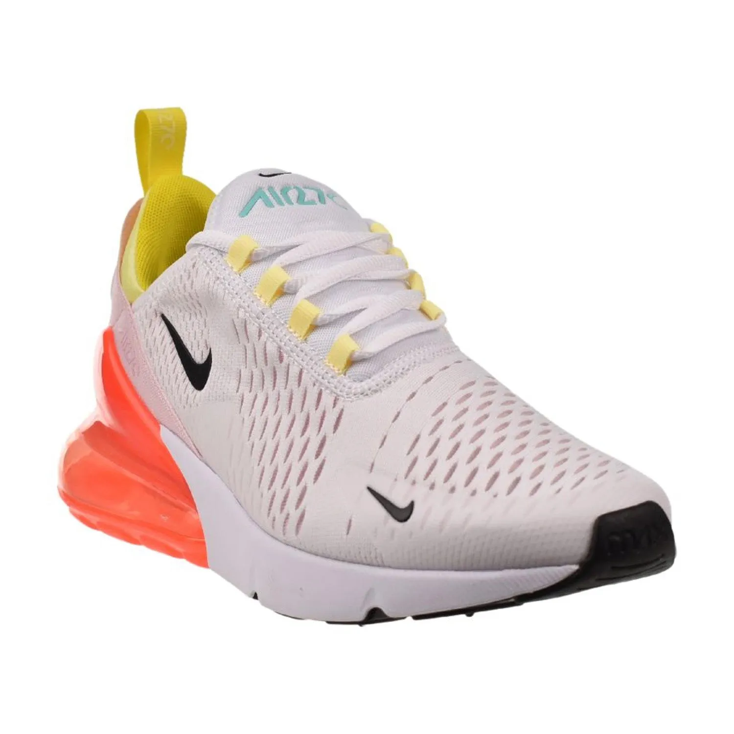 Nike Air Max 270 Women's Shoes White-Black-Bright Crimson