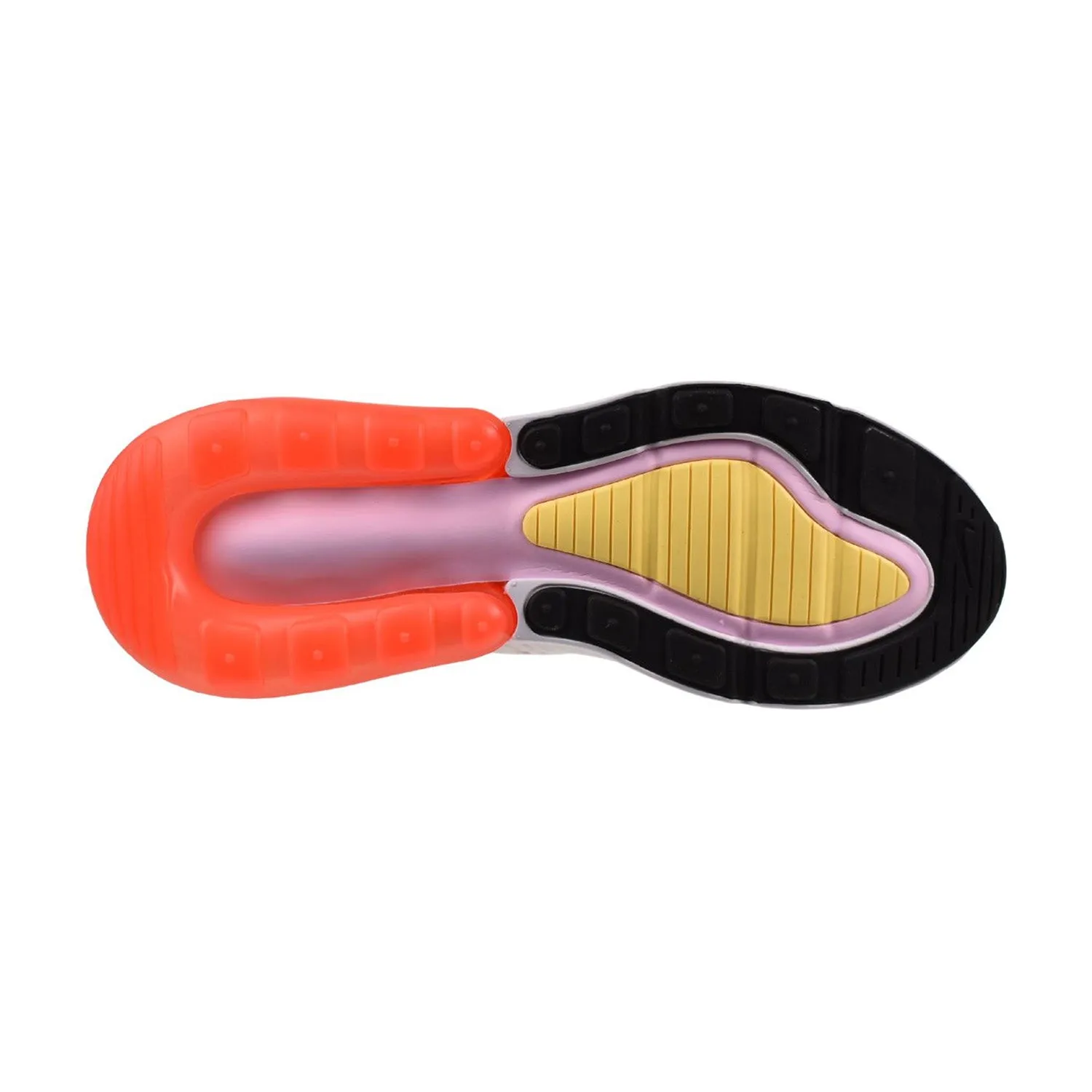 Nike Air Max 270 Women's Shoes White-Black-Bright Crimson