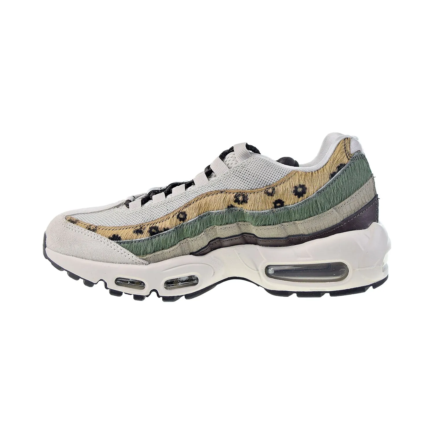 Nike Air Max 95 PRM Women's Shoes Light Bone-Velvet Brown-White