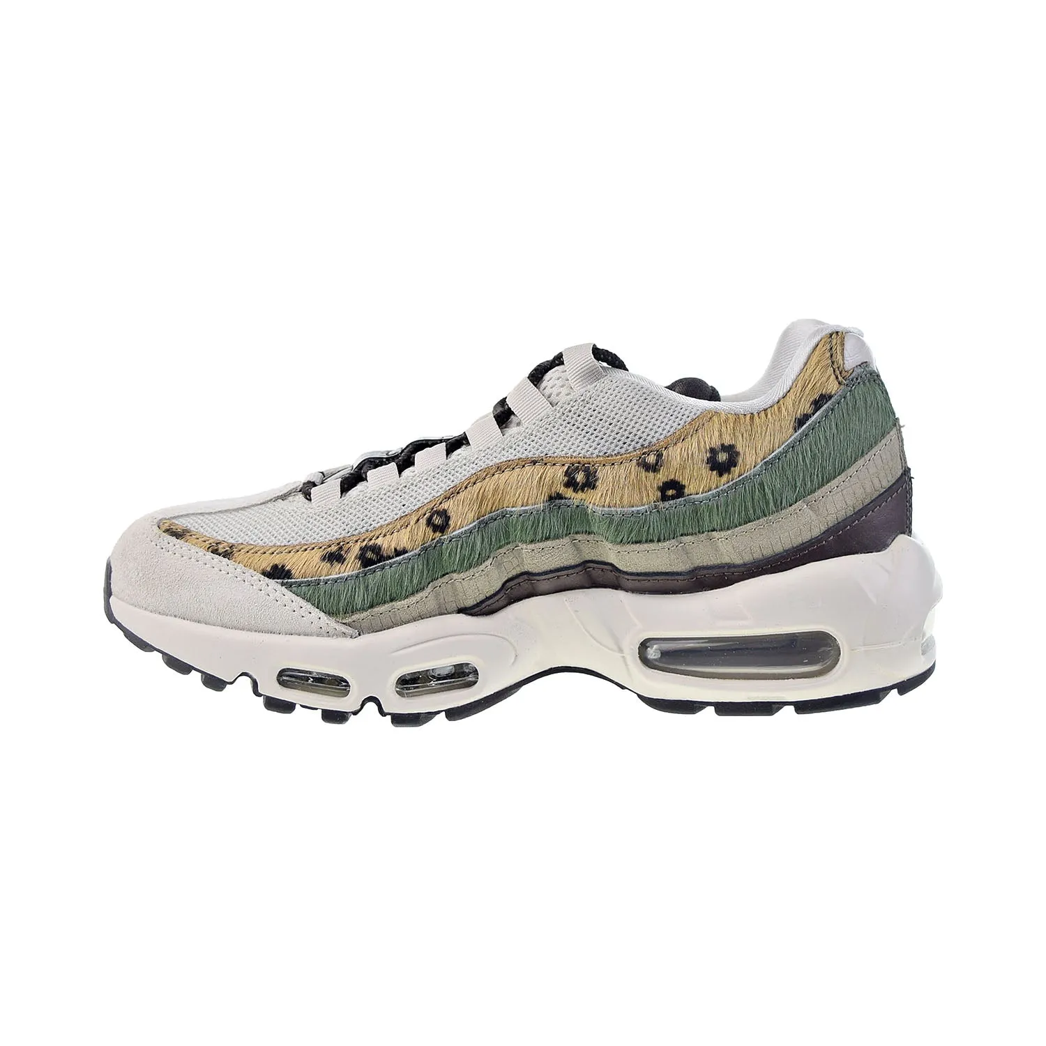 Nike Air Max 95 PRM Women's Shoes Light Bone-Velvet Brown-White