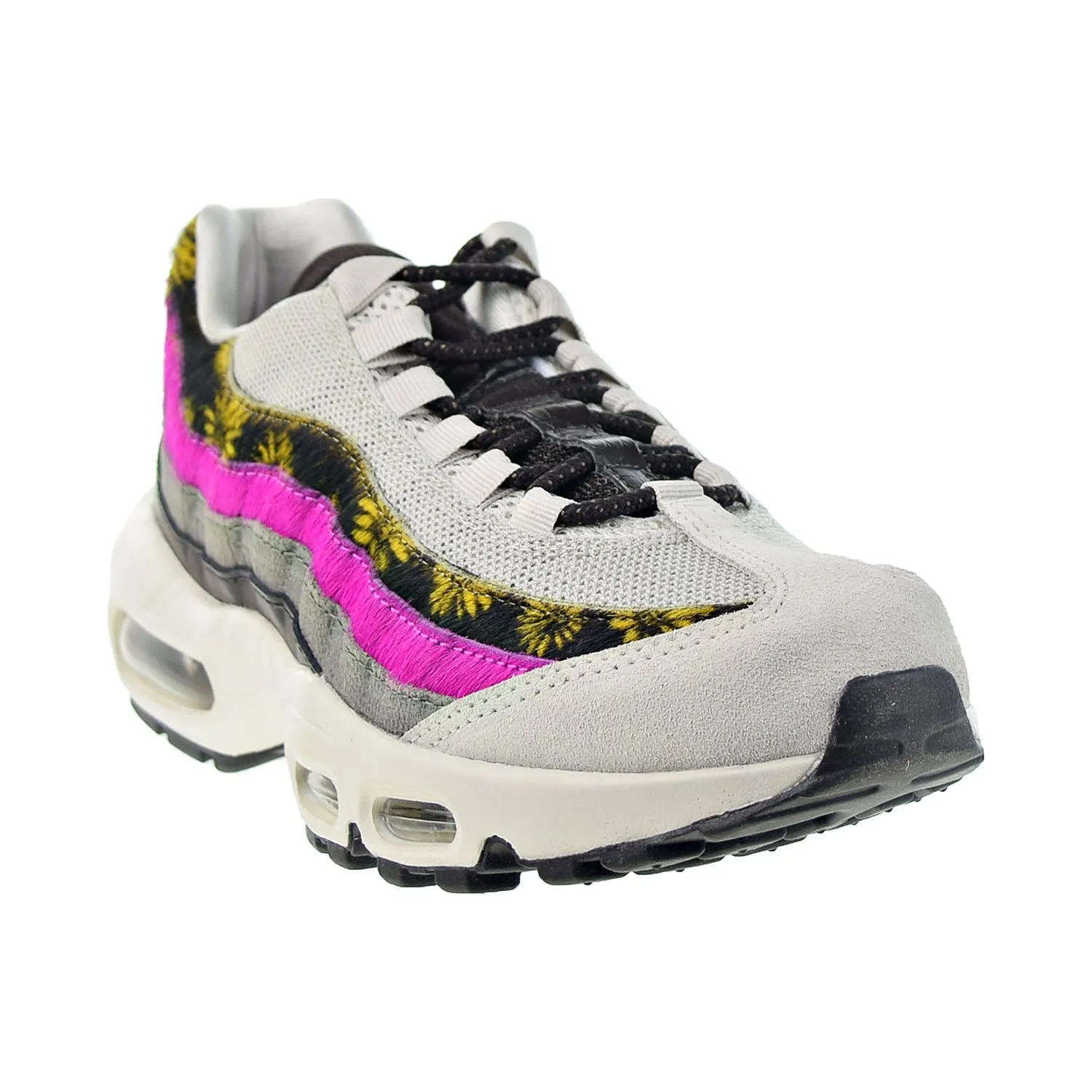 Nike Air Max 95 PRM Women's Shoes Light Bone-Velvet Brown-White