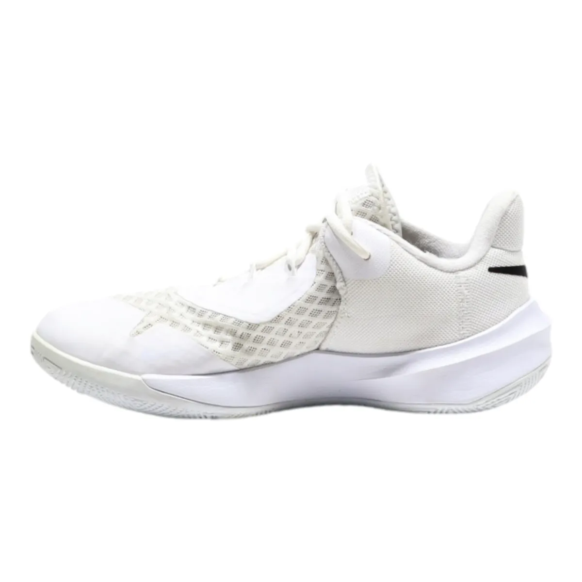 NIKE ZOOM Sneaker Trainers White Canvas Mens UK 8