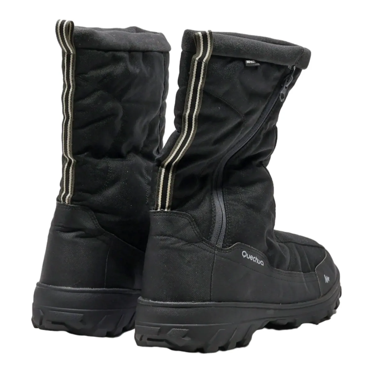 NOVADRY Snow Boots Black Canvas Mens UK 11