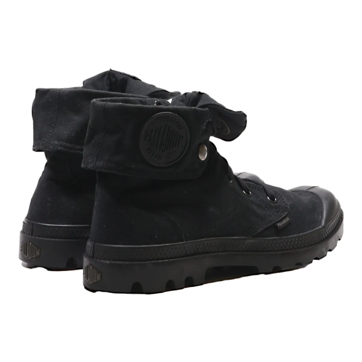 PALLADIUM Ankle Boots Black Canvas Mens UK 6