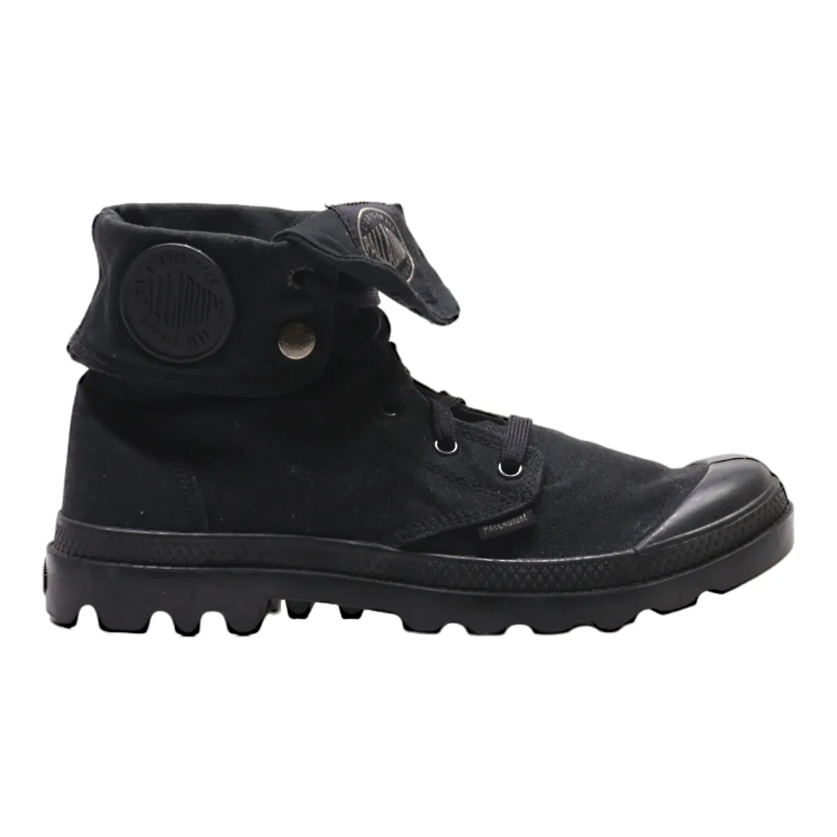 PALLADIUM Ankle Boots Black Canvas Mens UK 6