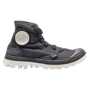 PALLADIUM Ankle Boots Black Canvas Womens UK 5