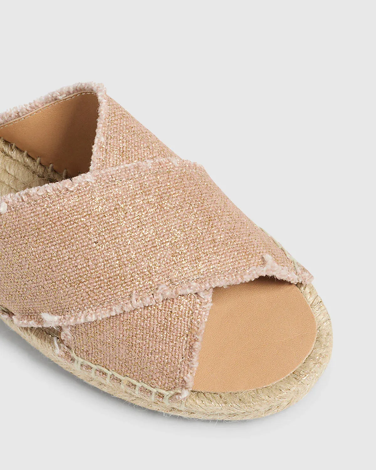 Palmera Rose Gold Sliders