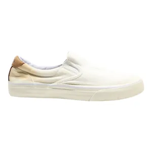POLO RALPH LAUREN Pump Shoes White Canvas Mens UK 8