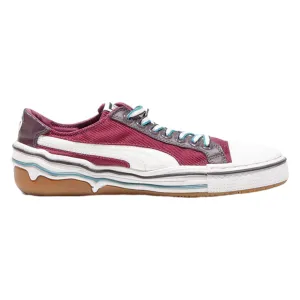 PUMA Mihara Yasuhiro My 41 Low Top Trainers Maroon Canvas Mens UK 6.5