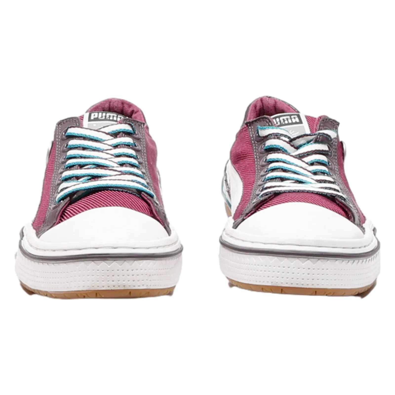 PUMA Mihara Yasuhiro My 41 Low Top Trainers Maroon Canvas Mens UK 6.5