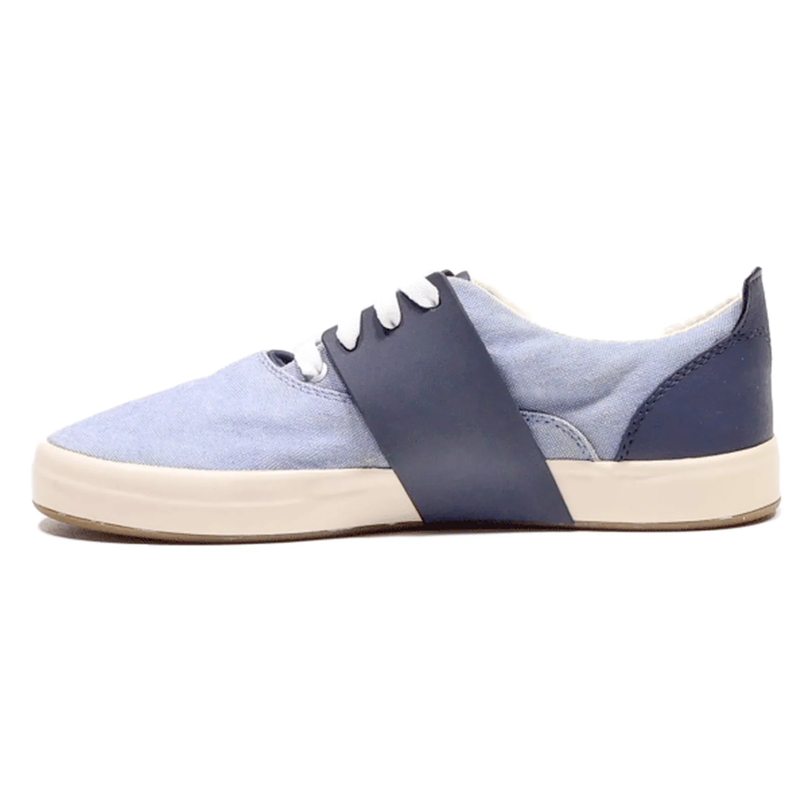 PUMA Sneaker Trainers Blue Canvas Womens UK 6