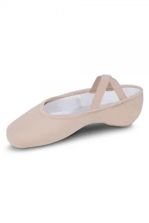 S0284M Performa (PNK) Canvas Ballet Slipper