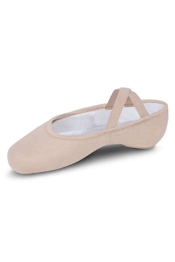 S0284M Performa (PNK) Canvas Ballet Slipper