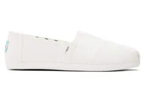 TOMS White Canvas Men's Alpargata Espadrille