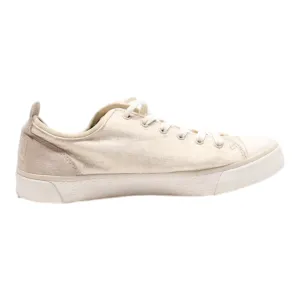 UGG Low Top Trainers Beige Canvas Womens UK 5.5