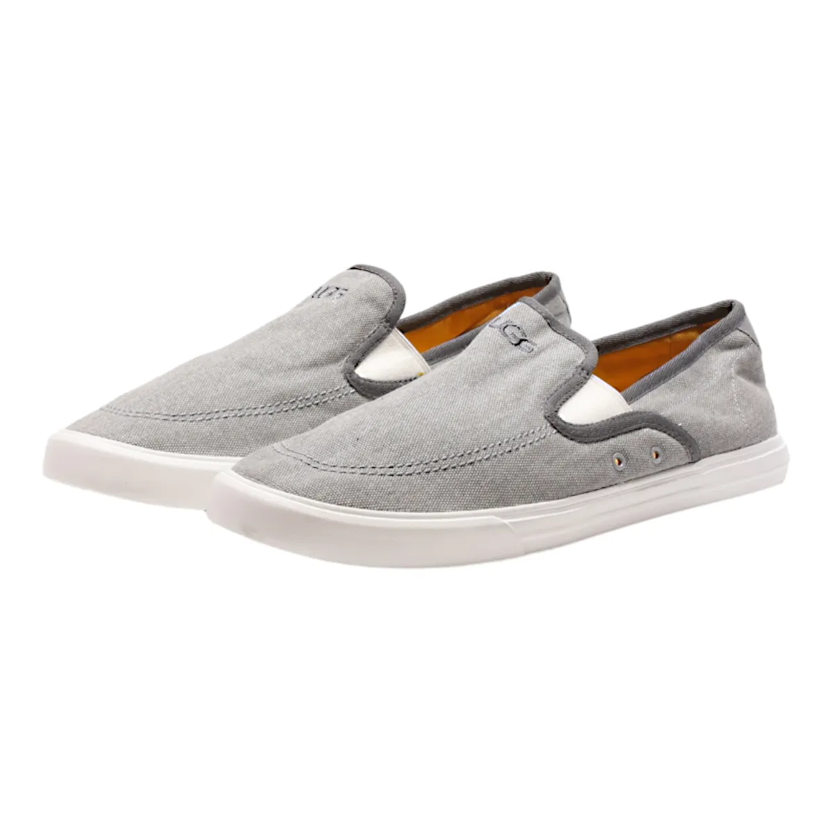 UGG Pump Shoes Grey Canvas Mens UK 11