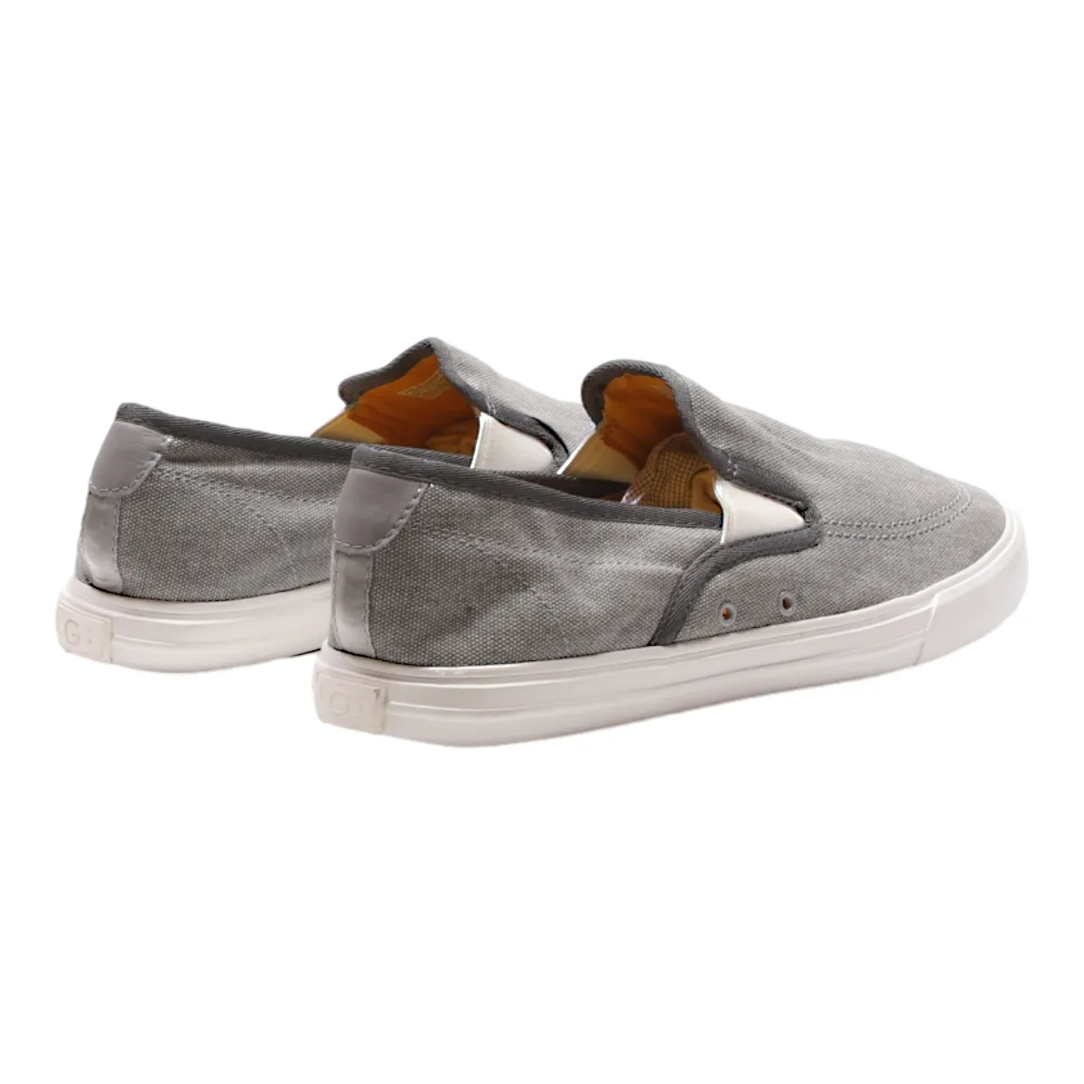 UGG Pump Shoes Grey Canvas Mens UK 11
