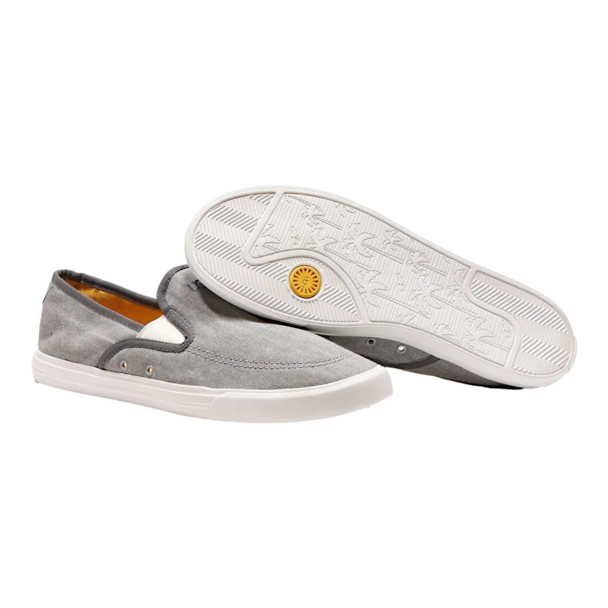 UGG Pump Shoes Grey Canvas Mens UK 11