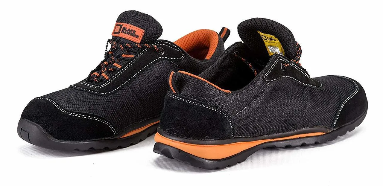 Ultra Lightweight Safety Trainers S1P SRC | Black Hammer Safety Shoes 4444
