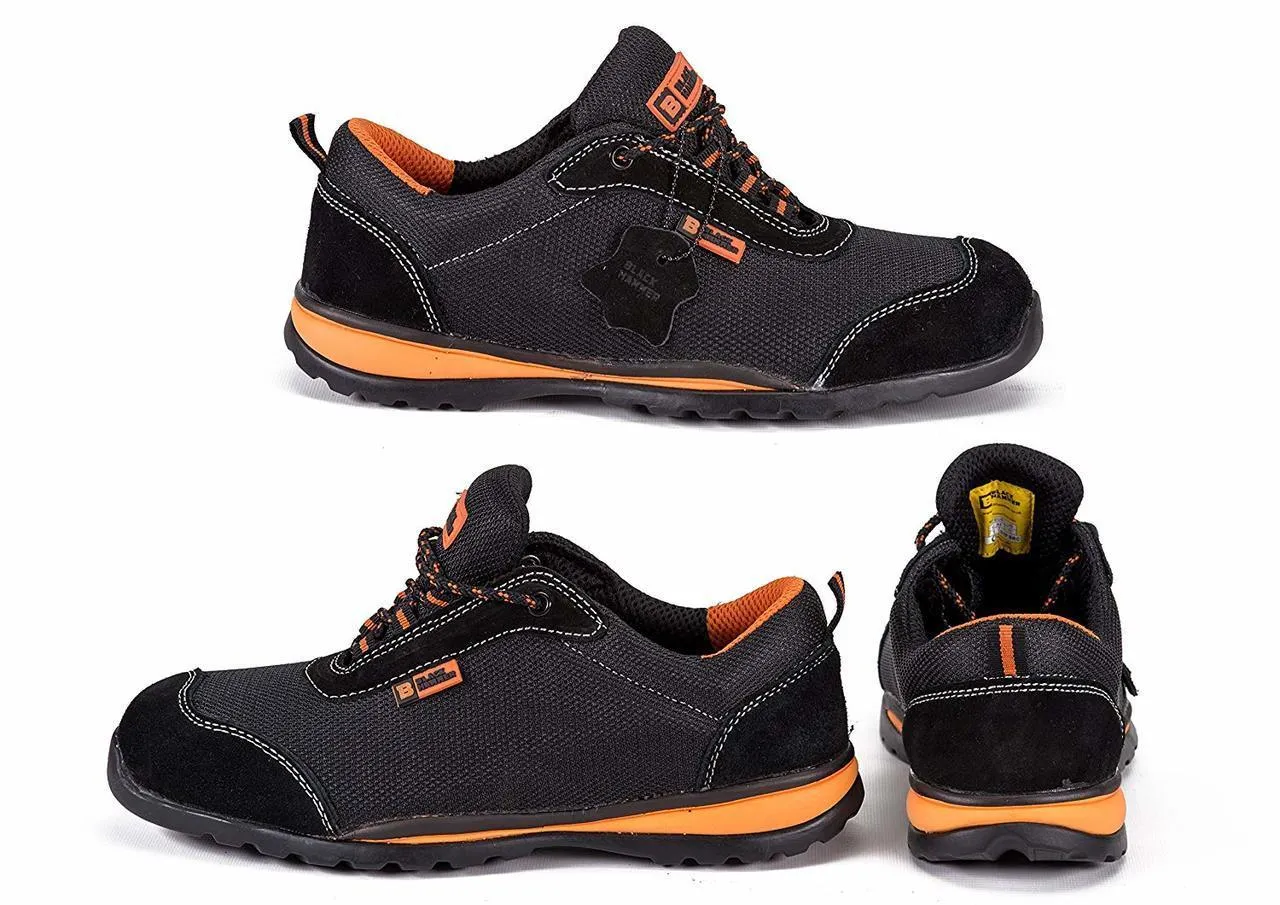Ultra Lightweight Safety Trainers S1P SRC | Black Hammer Safety Shoes 4444