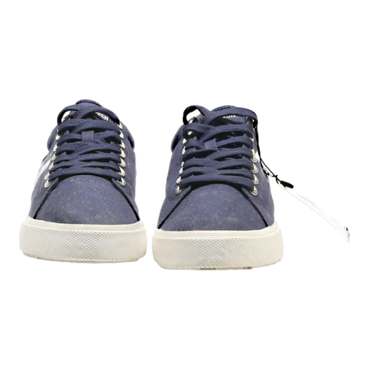 U.S POLO ASSN Sneaker Trainers Blue Canvas Mens UK 7