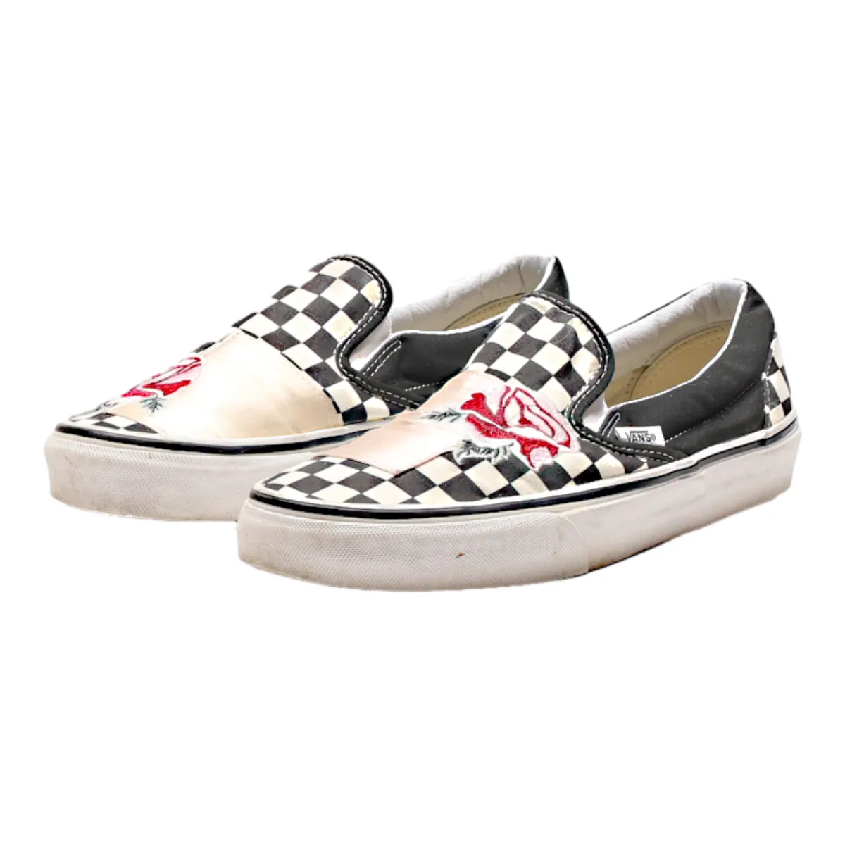 VANS Authentic Low Top Trainers Black Canvas Mens UK 6