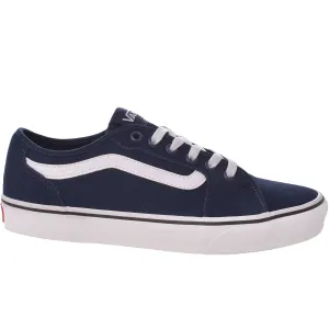 Vans Mens Filmore Decon Low Canvas Trainers - Blue
