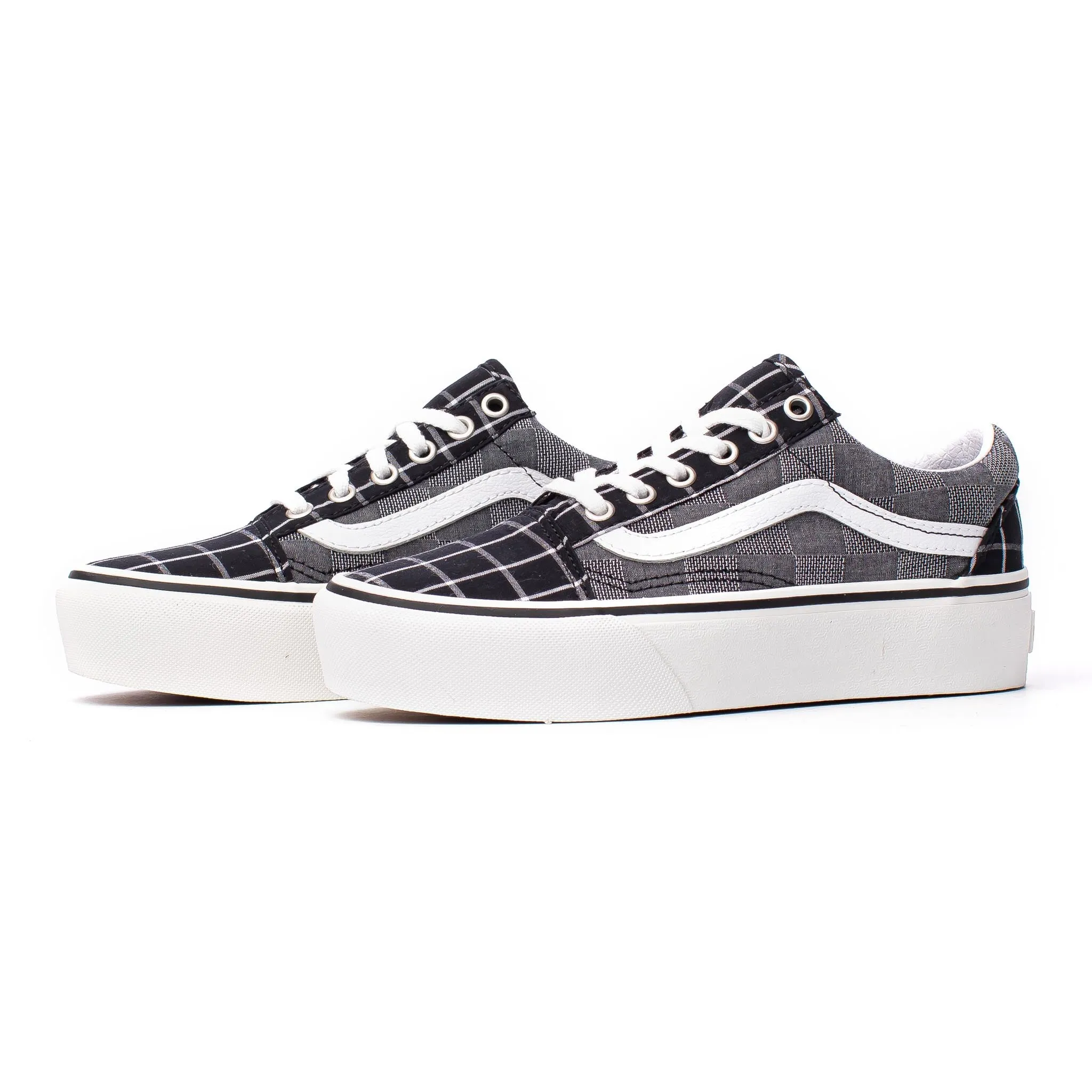 Vans Old Skool Platform Black/Check