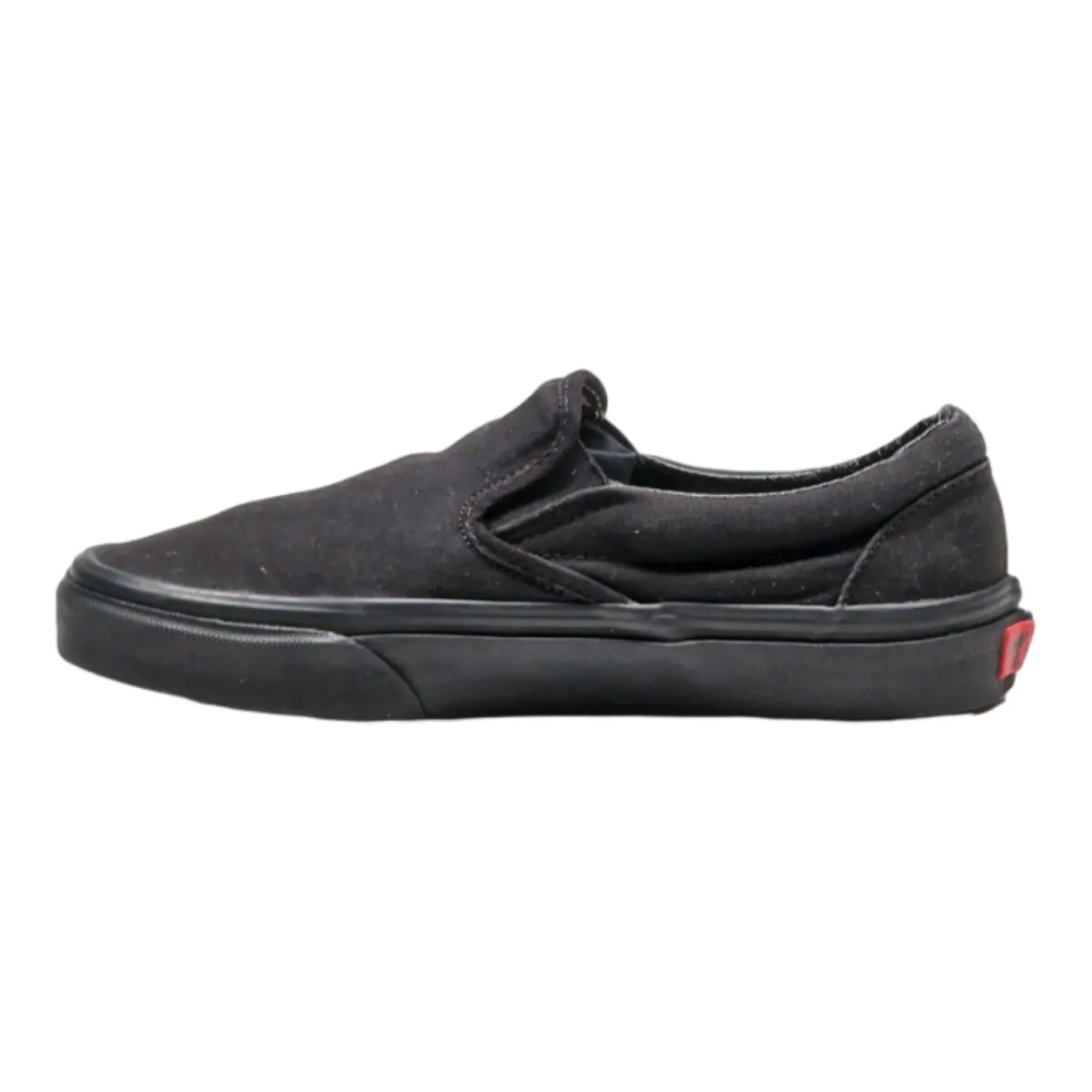 VANS Pump Shoes Black Canvas Mens UK 6