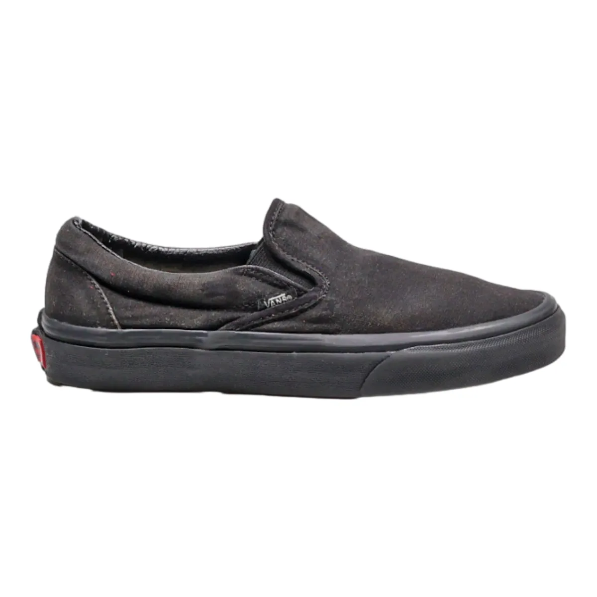 VANS Pump Shoes Black Canvas Mens UK 6