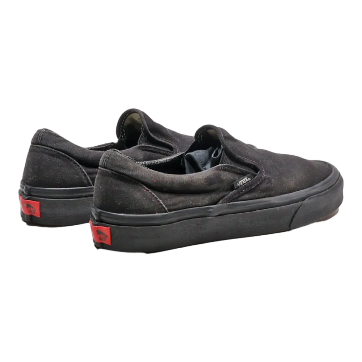 VANS Pump Shoes Black Canvas Mens UK 6