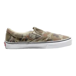 VANS Pump Shoes Green Canvas Mens UK 9