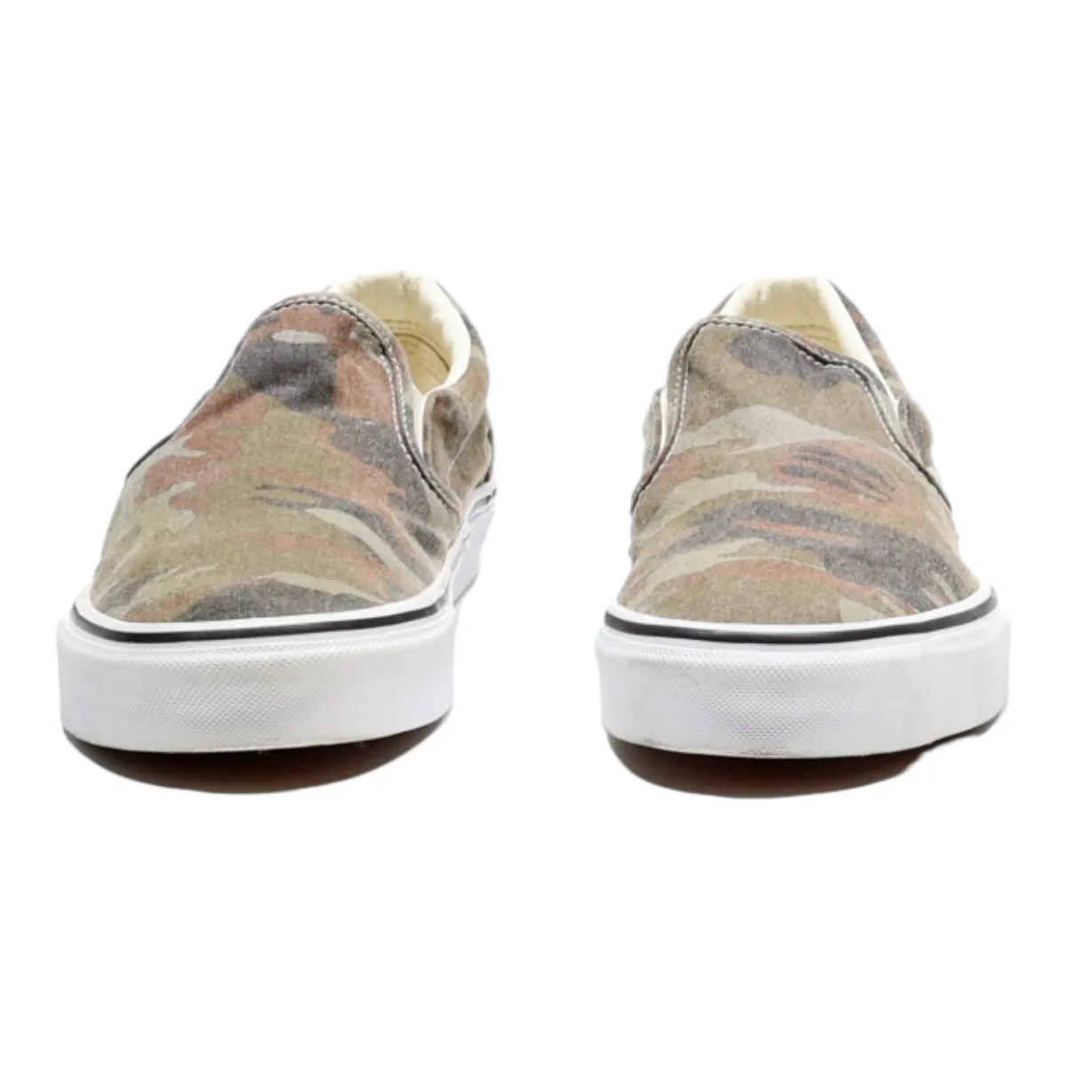 VANS Pump Shoes Green Canvas Mens UK 9