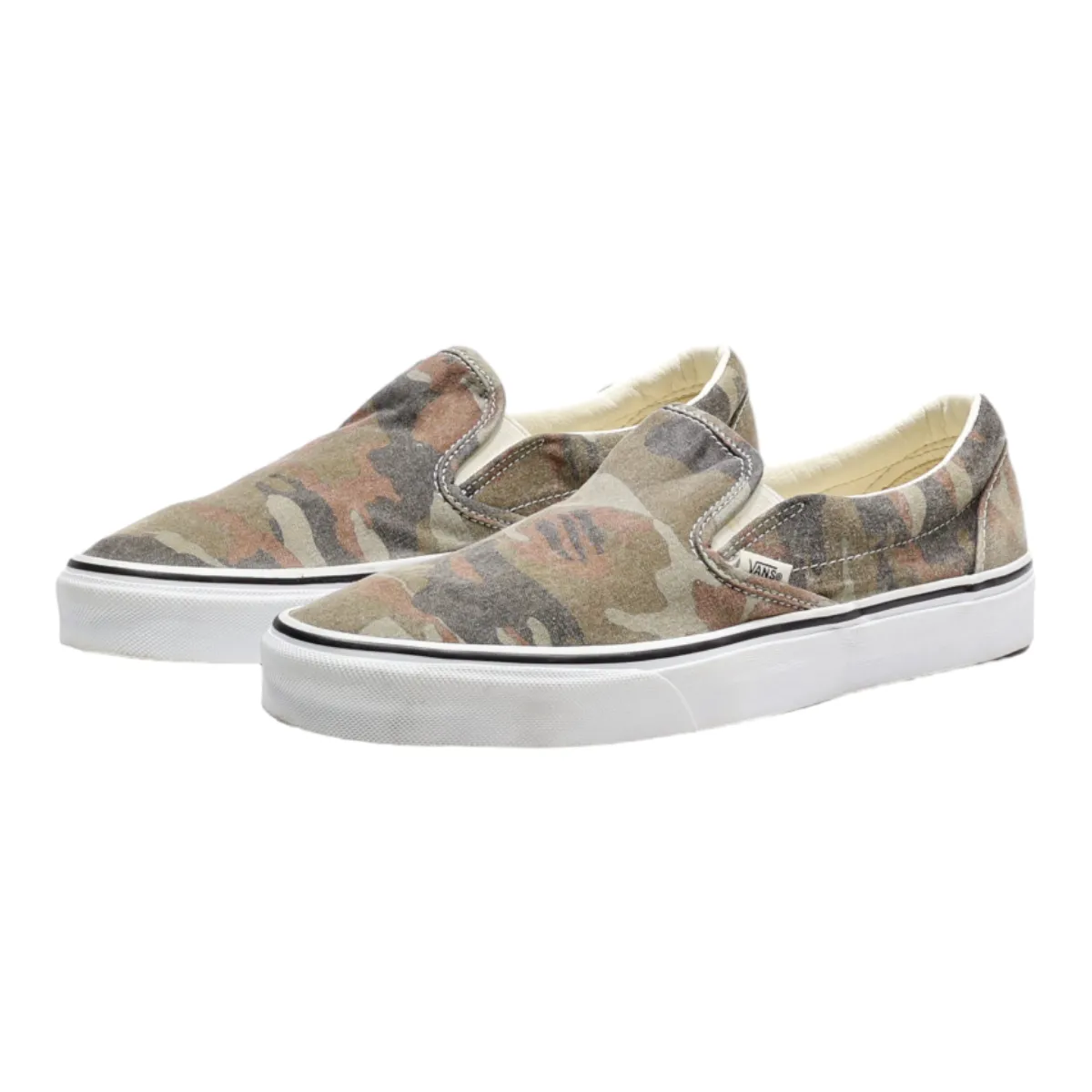 VANS Pump Shoes Green Canvas Mens UK 9