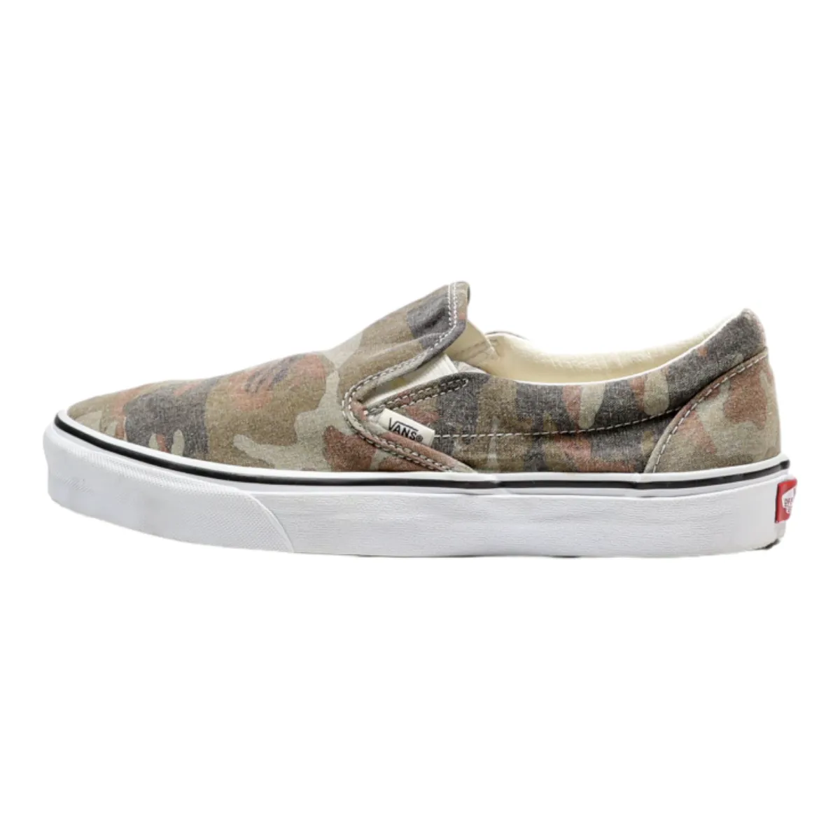 VANS Pump Shoes Green Canvas Mens UK 9
