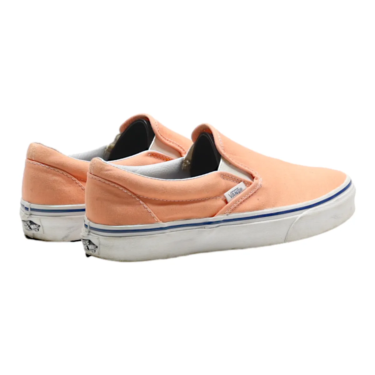 VANS Pump Shoes Orange Canvas Womens UK 5