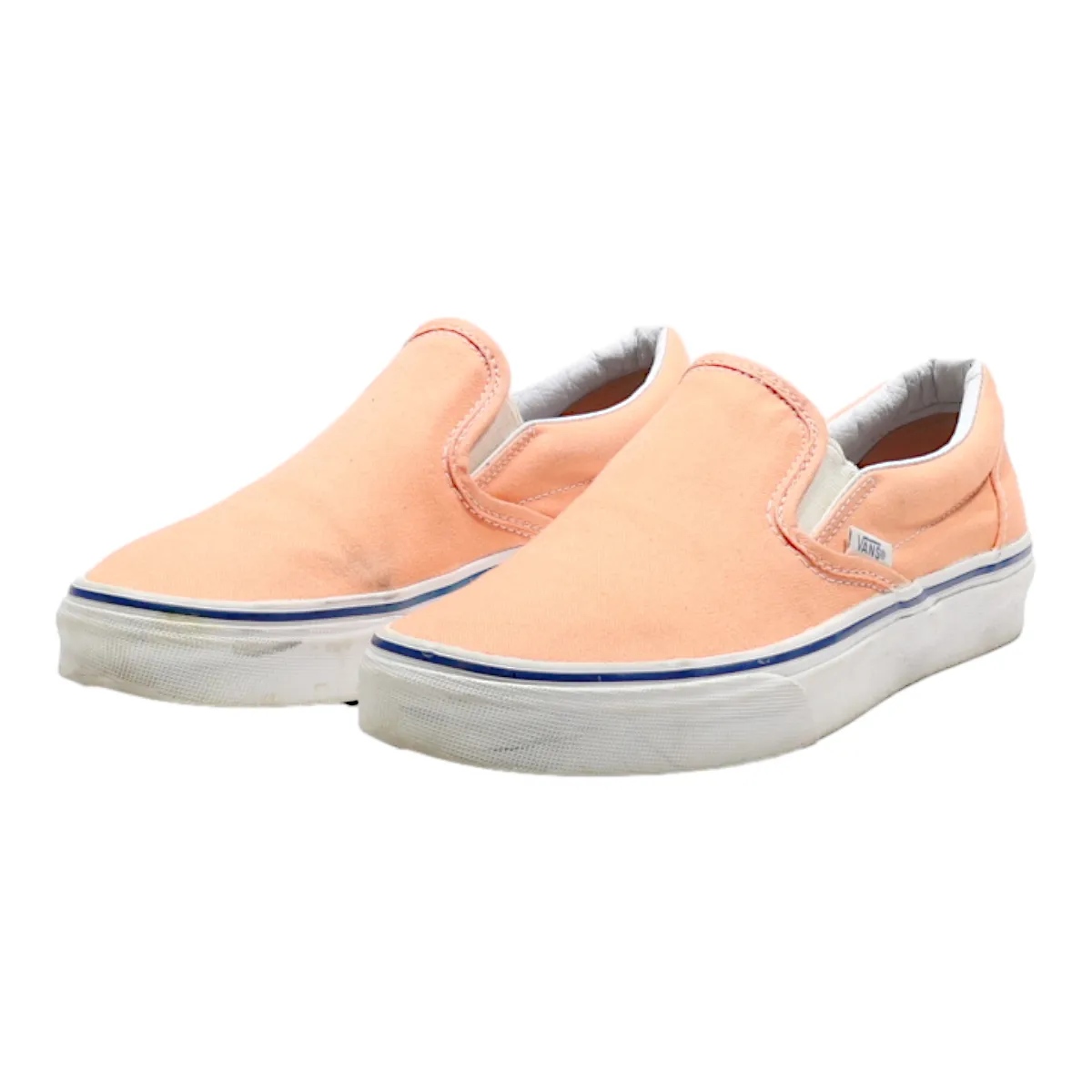 VANS Pump Shoes Orange Canvas Womens UK 5
