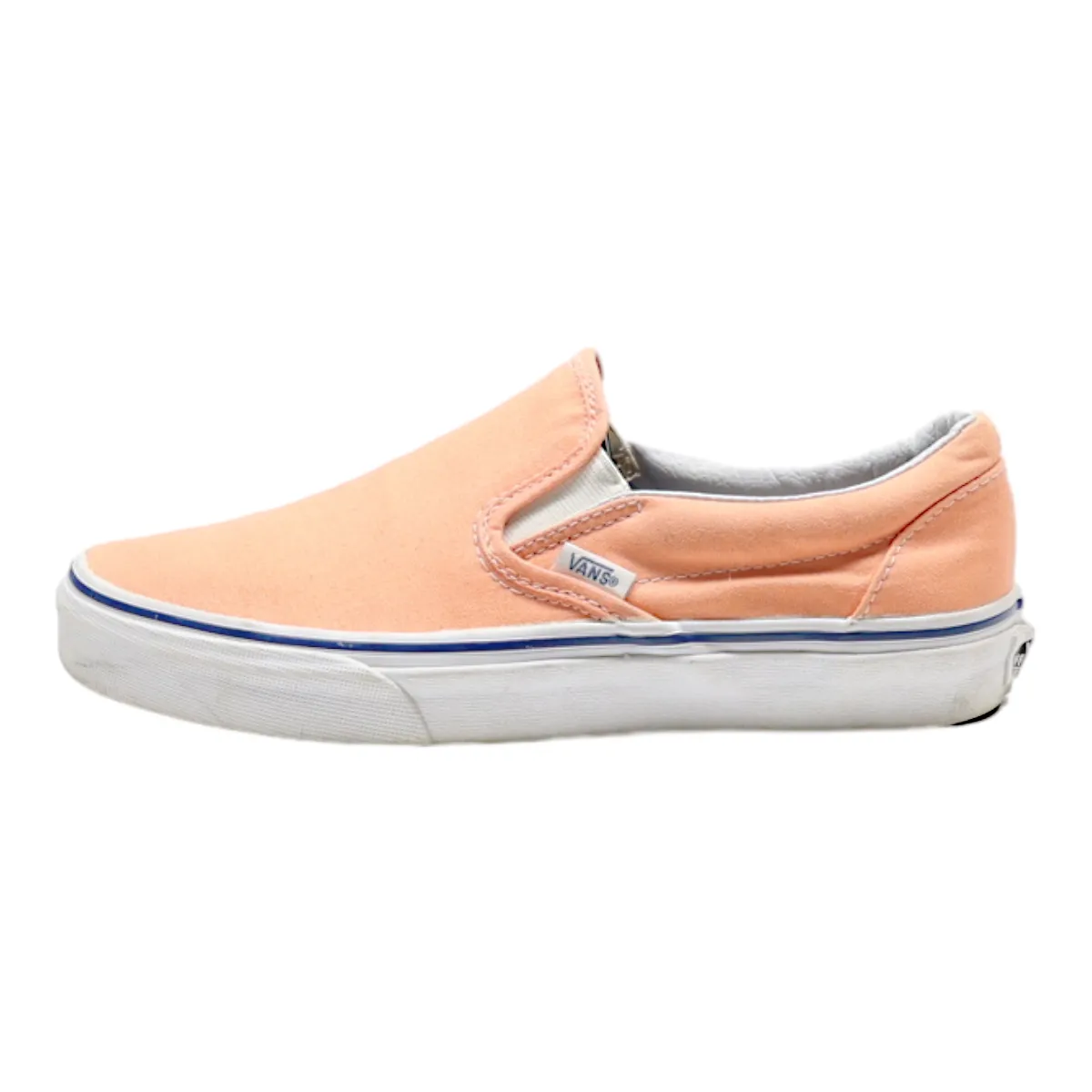 VANS Pump Shoes Orange Canvas Womens UK 5