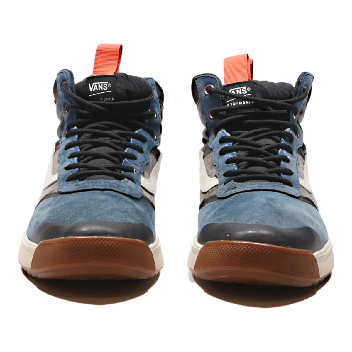 VANS Sk8 High Top Trainers Blue Canvas Mens UK 10