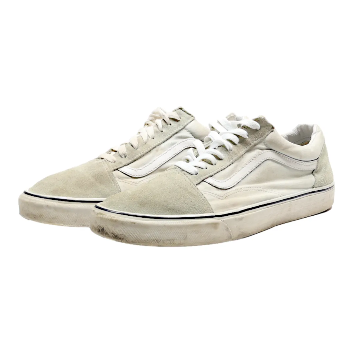 VANS Sneaker Trainers Grey Canvas Mens UK 12
