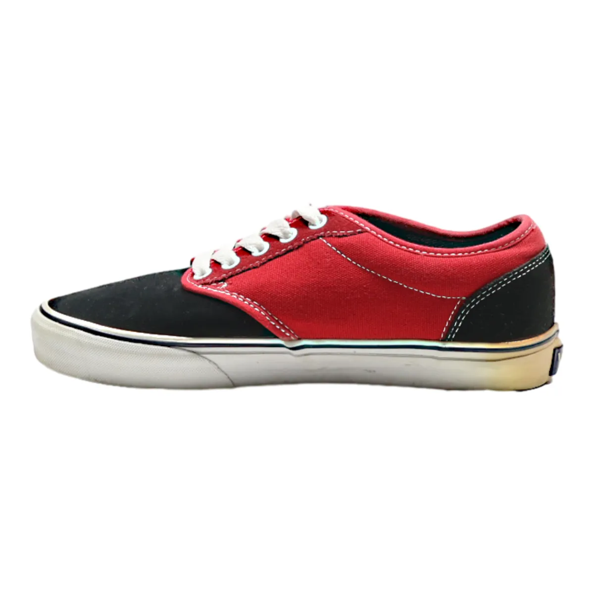 VANS Sneaker Trainers Red Canvas Mens UK 6.5